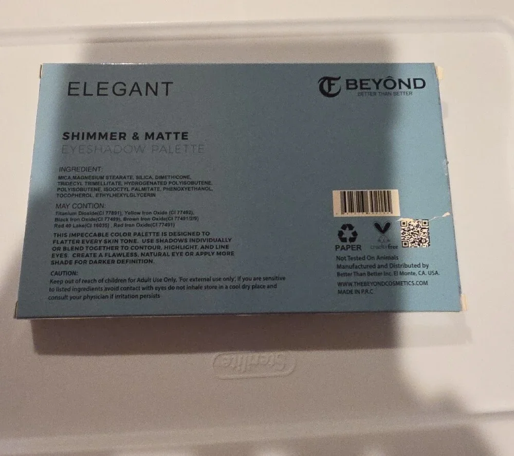 Beyond Elegant Eyeshadow Palette
